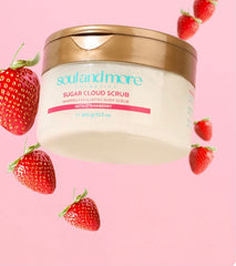 مقشر الجسم بالفراولة من سول آند مور