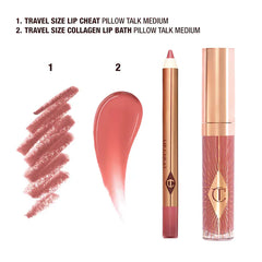 Charlotte Tilbury
Mini Pillow Talk Glossy Lip Duos