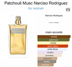 نارسيسو رودريغيز باتشولي مسك 
(EDP) مكثف
