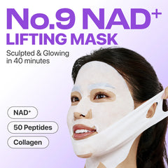 Numbuzin No.9 NAD+ BIO Lifting-sil Full Face Mask