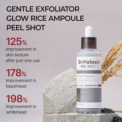 Dr.Melaxin Peel Shot Glow Black Rice Peeling Ampoule