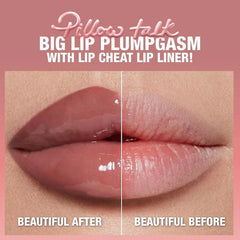 ملمع الشفاه الممتلئ من Charlotte Tilbury Pillow Talk Big Lip Plumpgasm
