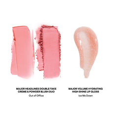 PATRICK TA Patrick's Glow and Gloss Set Major Headlines Blush Duo and Lip Gloss Makeup Gift Set