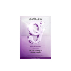 Numbuzin No.9 NAD+ BIO Lifting-sil Full Face Mask