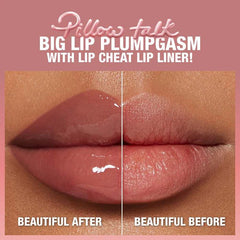 ملمع الشفاه الممتلئ من Charlotte Tilbury Pillow Talk Big Lip Plumpgasm
