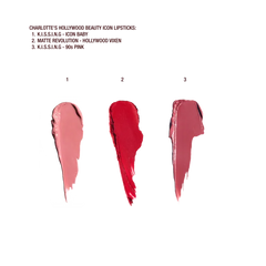 شارلوت تيلبوري - مجموعة أحمر الشفاه هوليوود الشهيرة (إصدار محدود) (تباع منفصلة)