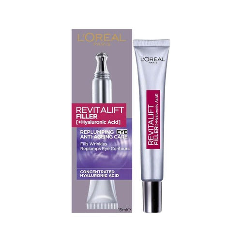 Loreal REVITALIFT Filler Replumping Eye Cream With Hyaluronic Acid