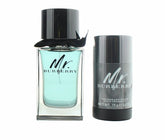 بربري - مجموعة عطر السيد بربري أو دو تواليت (100 مل) ومزيل العرق (75 جم) - ثنائي خشبي فوجير كلاسيكي