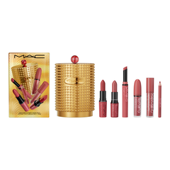 مجموعة هدايا Stay Curious Party Crew Vault من MAC (إصدار محدود للعطلات)