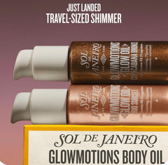 مجموعة زيت الجسم جلو موشنز المتوهجة في أي مكان من سول دي جانيرو