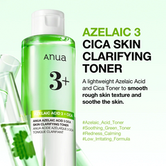 ANUA Azelaic 3+ Cica Skin Clarifying Toner