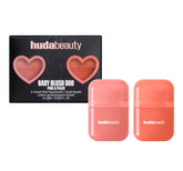 Huda Beauty Mini Baby Blush Duo Set Pink & Peach