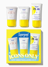 Supergoop Icons Only SPF Bestsellers Kit