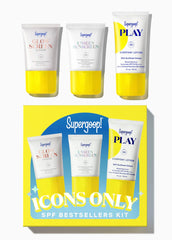 Supergoop Icons Only SPF Bestsellers Kit