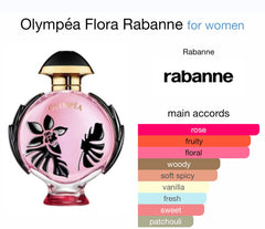 باكو رابان أوليمبيا فلورا - (EDP) 80 مل مكثف لها