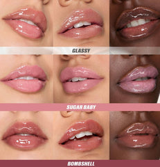 HUDA BEAUTY Mini Glossiest Lip Gloss Set