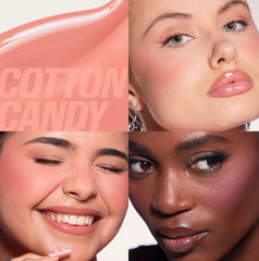 مجموعة أحمر الخدود ميني بيبي من هدى بيوتي - وردي وخوخي