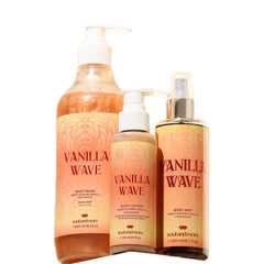 مجموعة SOUL AND MORE Vanilla Wave Bliss من 3 قطع