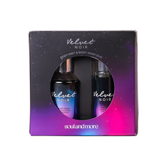 مجموعة SOUL AND MORE Velvet Noir من قطعتين