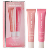 Summer Fridays Sweet Pink Duo Set Birthday Cake + Strawberry Soft Serve Lip Butter Balm