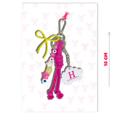 Havenly Lucky Charm Keychain – Pink Edition