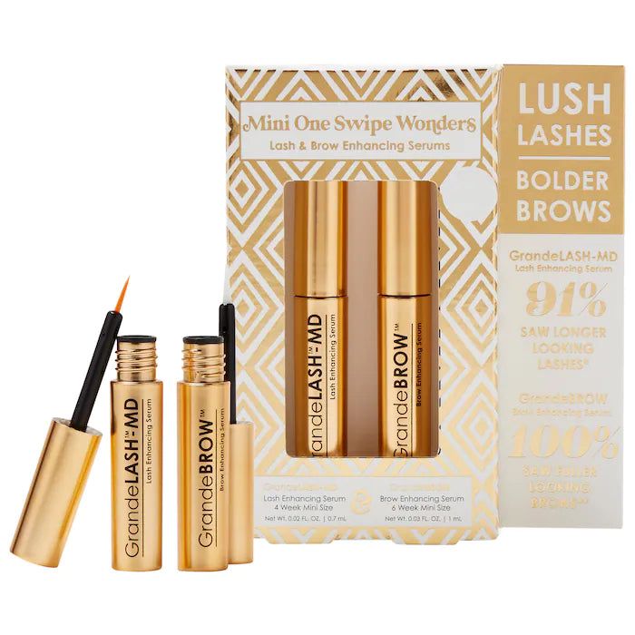 Grande Cosmetics Mini One Swipe Wonder Lash and Brow Set