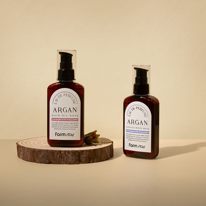 Farmstay Eau De Perfume Argan Hair Oil Rose