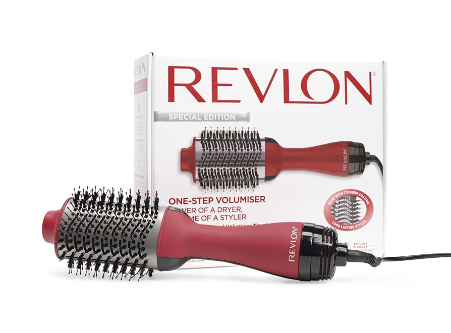 Revlon Salon One-Step Hair Dryer and Volumiser Titanium (limited edition)