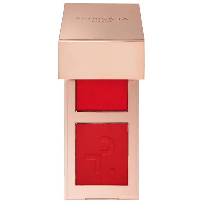 PATRICK TA Mini Major Headlines Double-Take Crème & Powder Blush Duo
