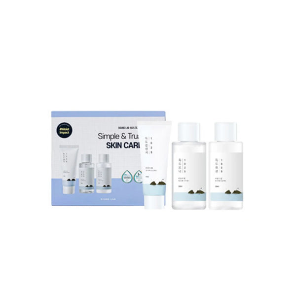 ROUND LAB 1025 Dokdo On The Go Kit ( TONER + LOTION + CLEANSER )