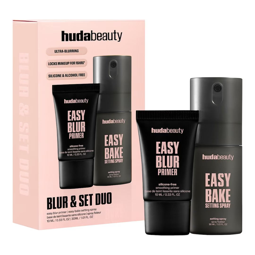 Huda Beauty Mini Blur & Set Duo