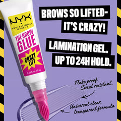 NYX The Brow Glue Crazy Lift Brow Lamination Gel