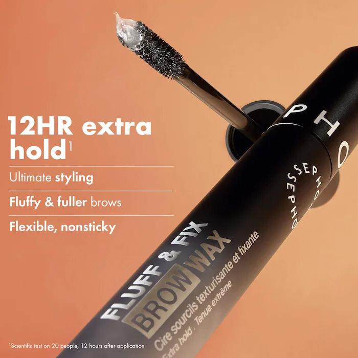 SEPHORA COLLECTION  Fluff & Fix 12HR Brow Wax for Lamination Effect