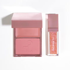 PATRICK TA Patrick's Glow and Gloss Set Major Headlines Blush Duo and Lip Gloss Makeup Gift Set