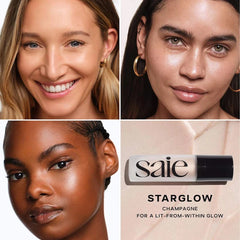 Saie Glowy Super Gel Lightweight Dewy Multipurpose Illuminator (Mini Sample Size)