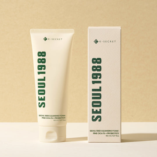 K-Secret SEOUL 1988 Cleansing Foam Pine Cica 1% + Probiotics