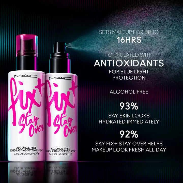 MAC FIX+ STAY OVER ALCOHOL-FREE 16HR SETTING SPRAY