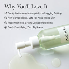 Arencia Pore Melt Mochi Makeup Removing Cleansing Oil