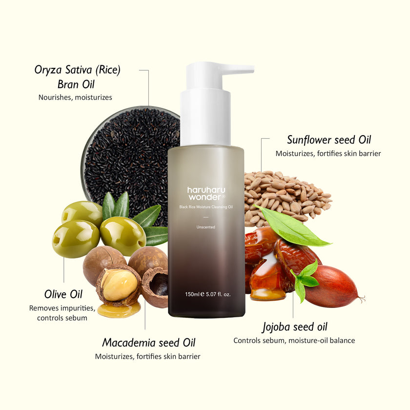 HaruharuWonder Black Rice Moisture Cleansing Oil
