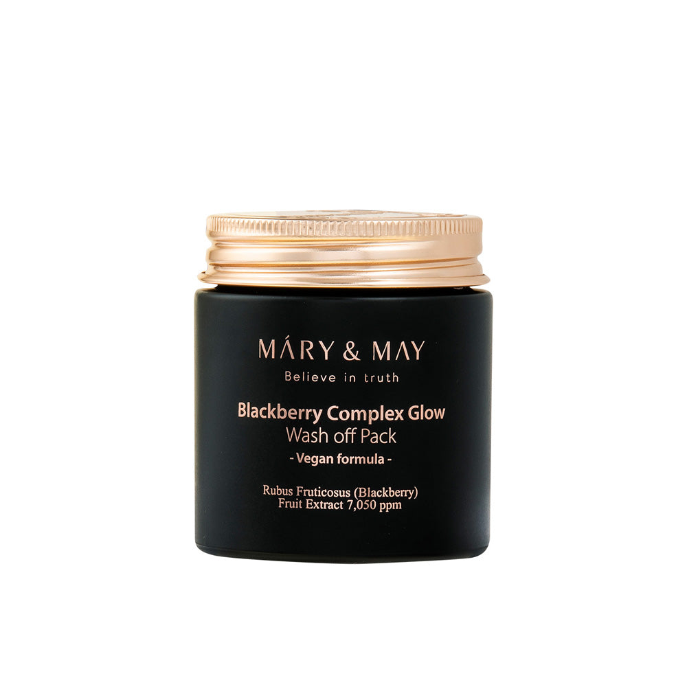 Mary & May Vegan Blackberry Complex Glow Wash Off Pack