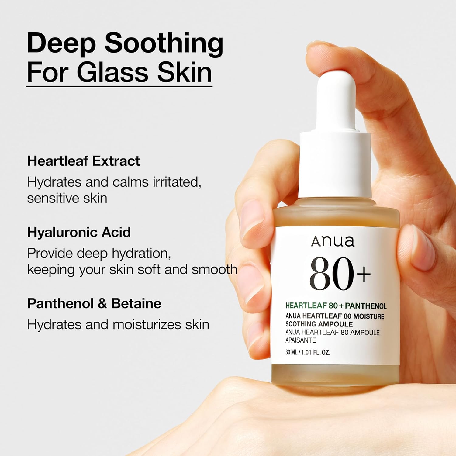 Anua Heartleaf 80% Soothing Ampoule