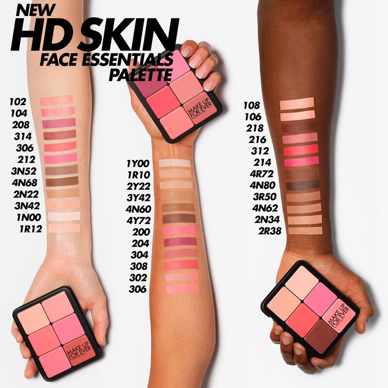 Make Up For Ever HD Skin Face Essentials Palette Harmony 1