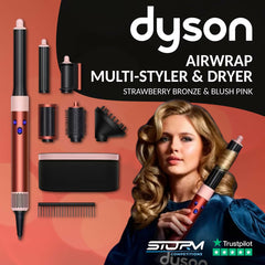 Special edition Dyson Airwrap Complete Long multi-styler and dryer (Strawberry Bronze/Blush Pink) ( HS-05-SBBP)