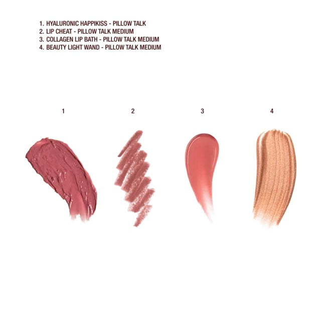 CHARLOTTE TILBURY PILLOW TALK ICONIC LIP AND CHEEK KIT
PILLOW TALK MEDIUM