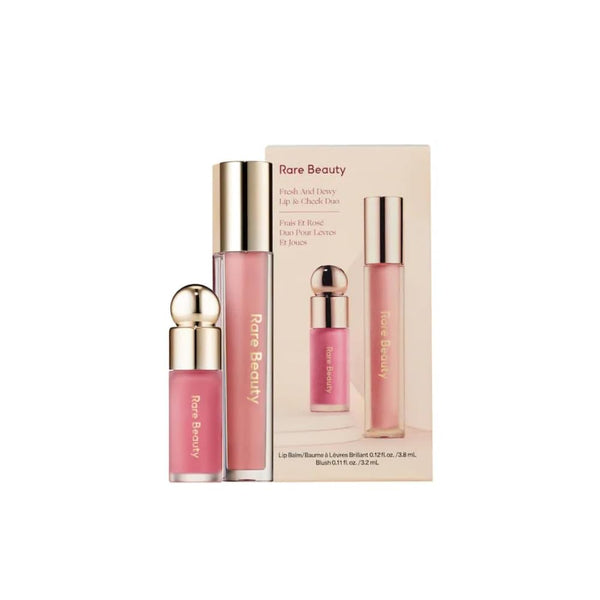 Rare Beauty Fresh and Dewy Lip & Cheek Duo Set