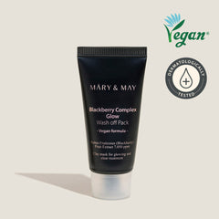 Mary & May Vegan Blackberry Complex Glow Wash Off Pack Mini