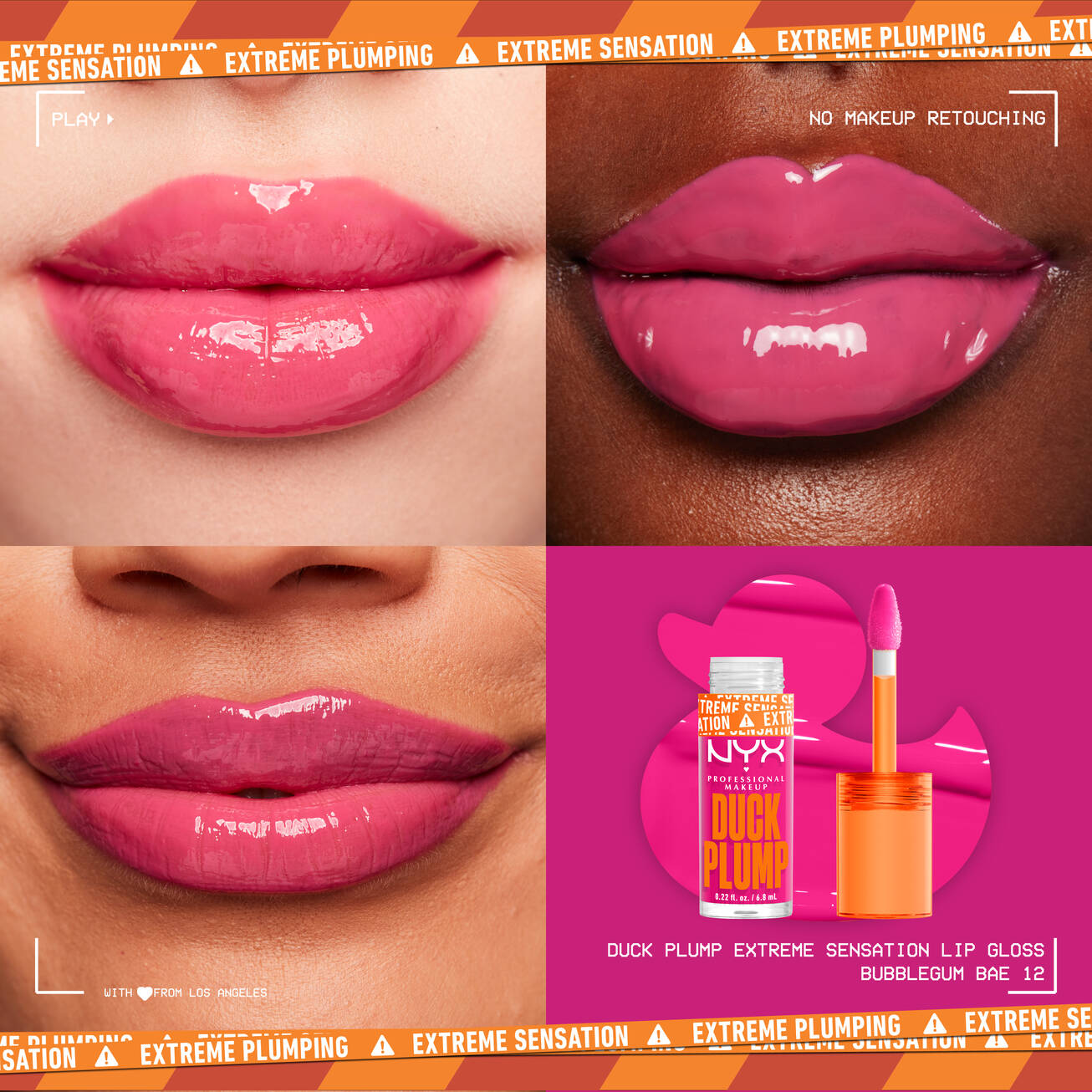 NYX DUCK PLUMP HIGH PIGMENT PLUMPING LIP GLOSS