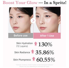 Medicube Pink PDRN Collagen Glow Jelly Mist Serum