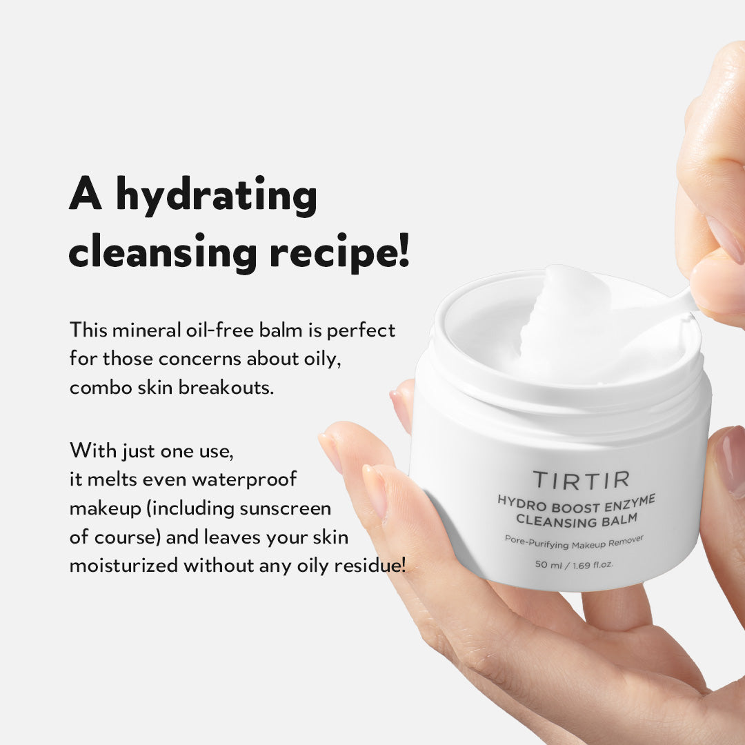 Tirtir Hydro Boost Enzyme Cleansing Balm Makeup Remover