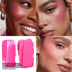 PATRICK TA MAJOR HEADLINES - DOUBLE-TAKE CREAM + POWDER BLUSH DUO